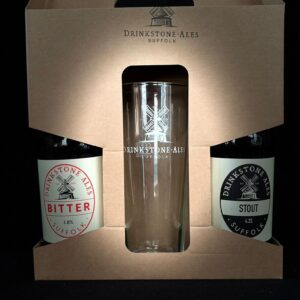 Gift Box, 2 x 500ml Ales and a Pint Glass